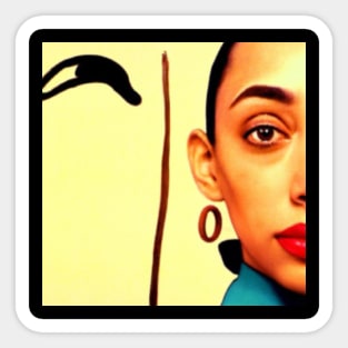 Sade 80s vintage Sticker